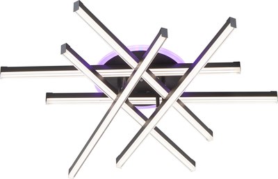 Потолочный светильник Mirastyle WX-9036/6+1 BK - фото