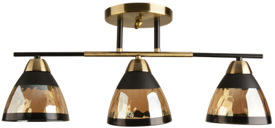 Потолочный светильник Mirastyle BL-7767/3 AB+BK - фото