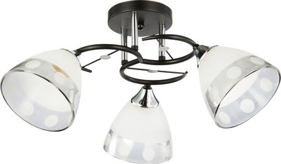 Потолочный светильник Mirastyle WX-6116/3 BK+CR - фото