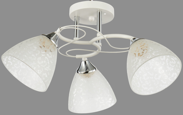 Потолочный светильник Mirastyle WX-6130/3 WH+CR - фото