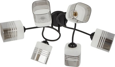 Потолочный светильник Mirastyle WX-70176/6 BK - фото