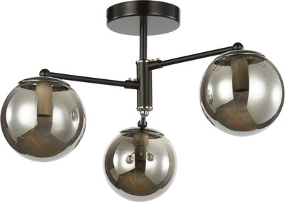 Потолочный светильник Mirastyle WX-70280/3 BK+CR - фото