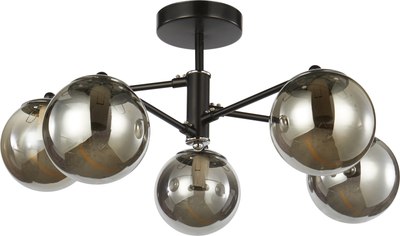 Потолочный светильник Mirastyle WX-70280/5 BK+CR - фото