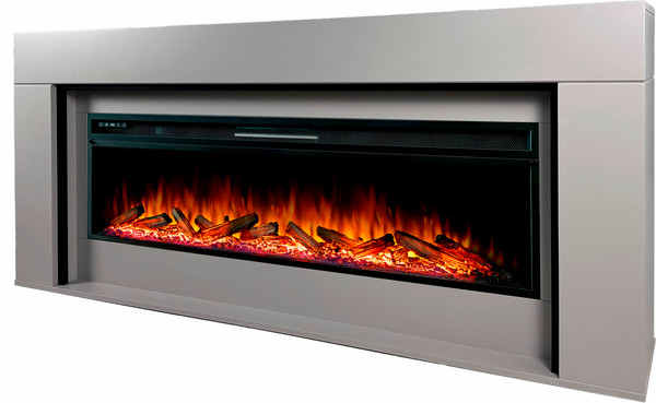 Каминокомплект Смолком Geneva V60 Vision 60 LOG LED (кашемир/черный)