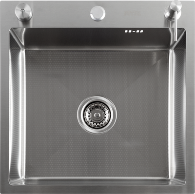 Мойка кухонная Futur FK 5050 Eco Embossing Pop-up Econom - фото