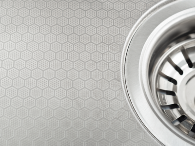 Мойка кухонная Futur FK 5050 Eco Embossing Pop-up Econom