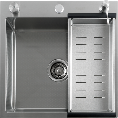 Мойка кухонная Futur FK 5050 Eco Embossing Pop-up Standart - фото