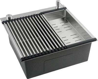 Мойка кухонная Futur FK 5050 Eco Embossing Pop-up Roll plus