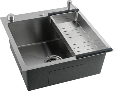 Мойка кухонная Futur FK 5050 Eco Embossing Pop-up Roll plus