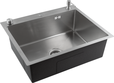 Мойка кухонная Futur FK 5550 Eco Embossing Pop-up Roll plus