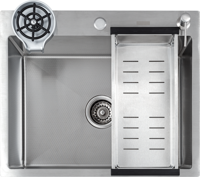 Мойка кухонная Futur FK 5550 Eco Embossing Pop-up Rinzer plus - фото