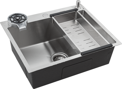 Мойка кухонная Futur FK 6050 Eco Embossing Pop-up Rinzer plus