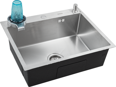 Мойка кухонная Futur FK 6050 Eco Embossing Pop-up Rinzer plus