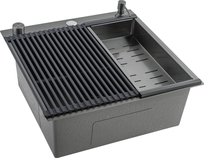 Мойка кухонная Futur FK 5050 Eco Embossing Pop-up Roll plus