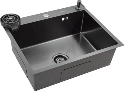 Мойка кухонная Futur FK 5050 Eco Embossing Pop-up Rinzer plus