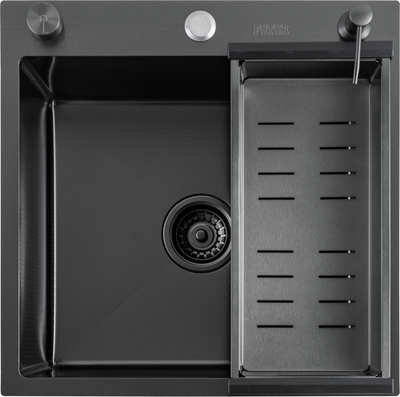 Мойка кухонная Futur FK 5050 Eco Embossing Pop-up Board plus