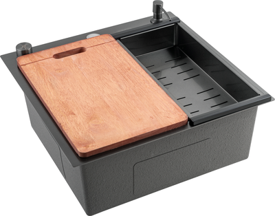 Мойка кухонная Futur FK 5050 Eco Embossing Pop-up Board plus