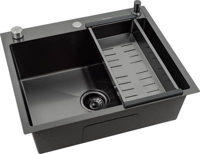 Мойка кухонная Futur FK 5550 Eco Embossing Pop-up Board plus