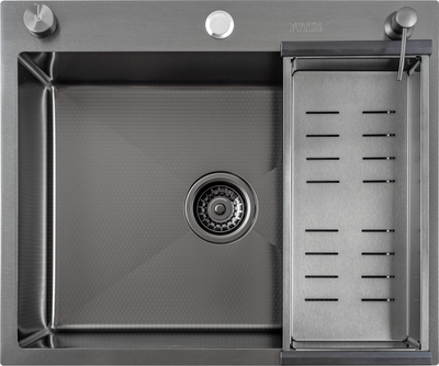 Мойка кухонная Futur FK 6050 Eco Embossing Pop-up Board plus