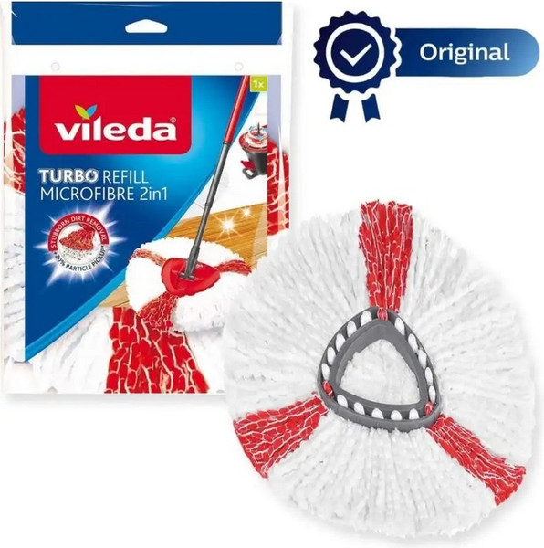 Моп для швабры Vileda Easy Wring Turbo
