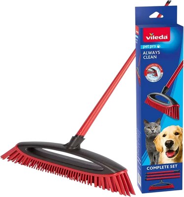 Щетка для пола Vileda Pet Pro Always Clean для шерсти и волос - фото
