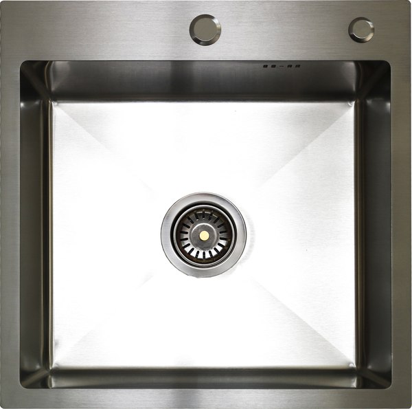 Мойка кухонная Blantek FS-5050S Brushed Eco + 501F40-S - фото