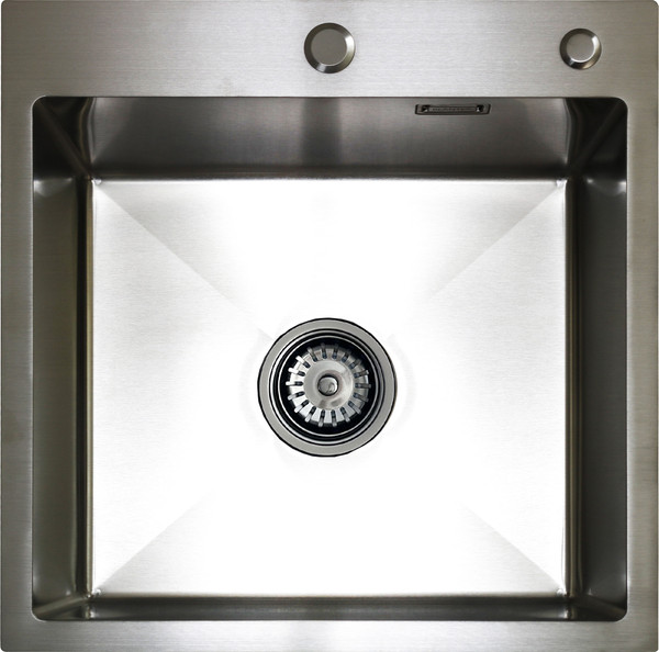 Мойка кухонная Blantek LS-5050S Brushed + 500B40S - фото