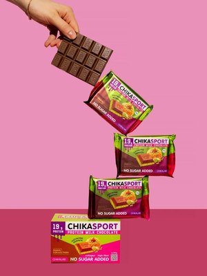 Протеиновый шоколад Chikalab Молочный шоколад