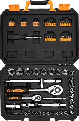 Универсальный набор инструментов Deko DKMT72-1 / 083-2007 - фото