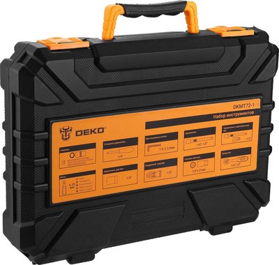 Универсальный набор инструментов Deko DKMT72-1 / 083-2007