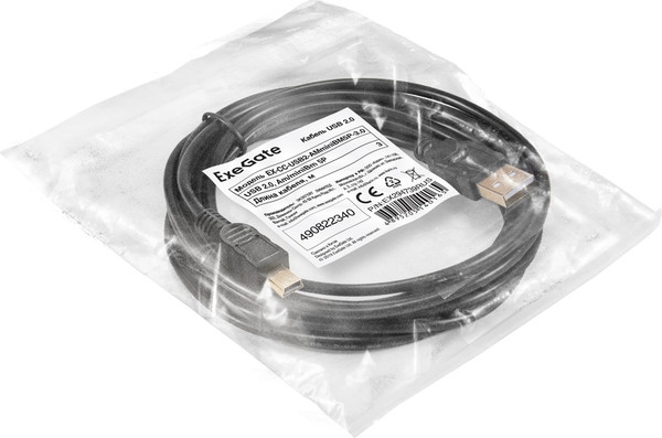 Кабель ExeGate EX-CC-USB2-AMminiBM5P-3.0 / EX294739RUS