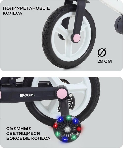 Детский велосипед с ручкой Rant Brooks 12