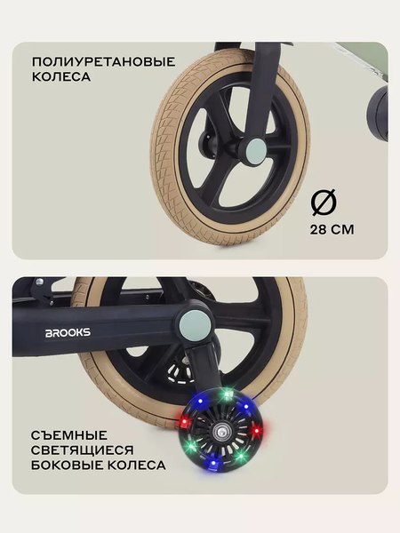 Детский велосипед с ручкой Rant Brooks 12