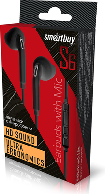 Наушники-гарнитура SmartBuy S6 / SBH-201K