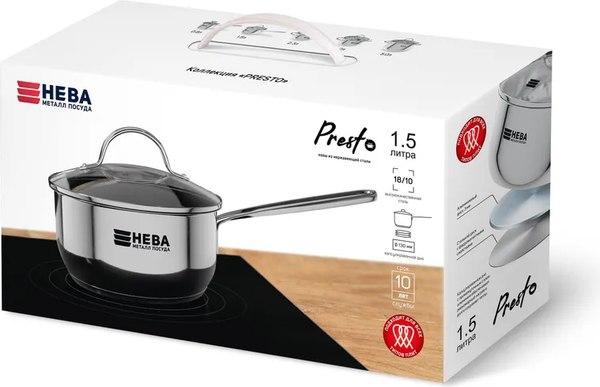 Ковш Нева Металл Посуда Presto КС115