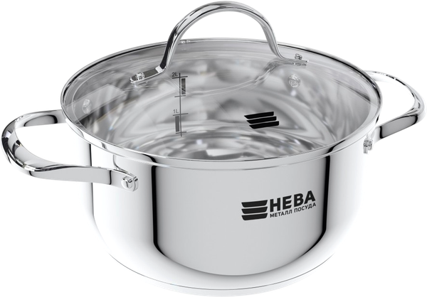 Кастрюля Нева Металл Посуда Presto КС132 - фото