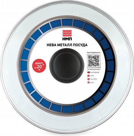 Крышка стеклянная Нева Металл Посуда 43020