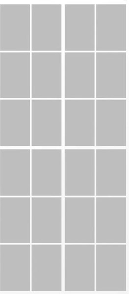 Душевая стенка Teymi Helmi 90x200 / T00302 (прозрачное стекло/белый матовый)