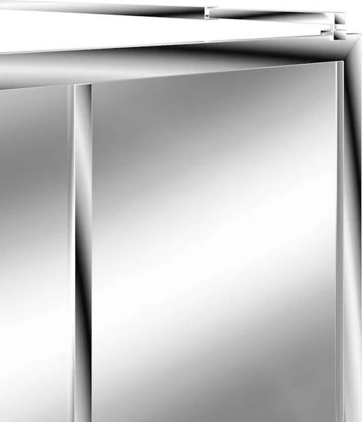 Душевая стенка Teymi Helmi 90x200 / T00303 (прозрачное стекло/хром глянцевый)