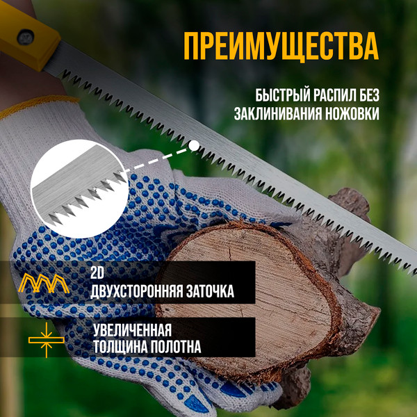 Ножовка выкружная LOM 9756352