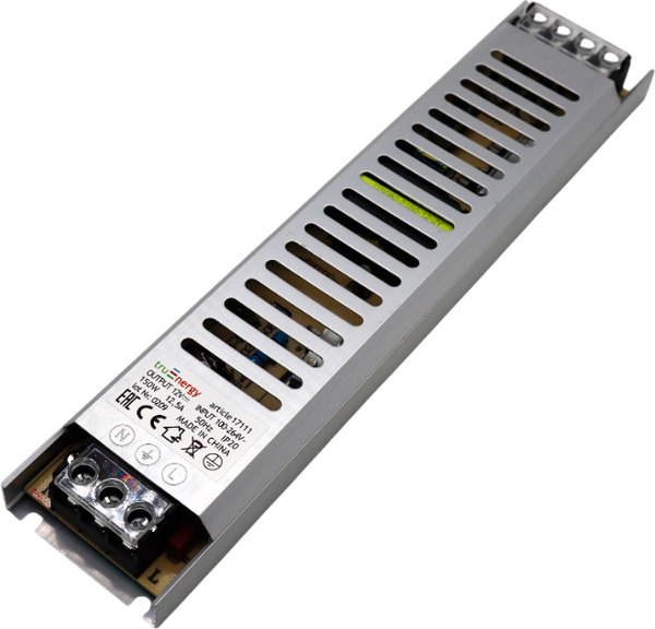 Блок питания для светодиодной ленты Truenergy Block Mini 12V 150W IP20 / 17094 - фото