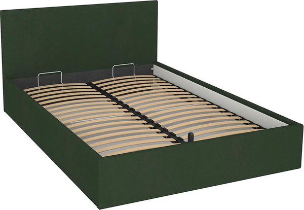 Двуспальная кровать МДК Диана Emerald КР1-EM1400 140x200 - фото