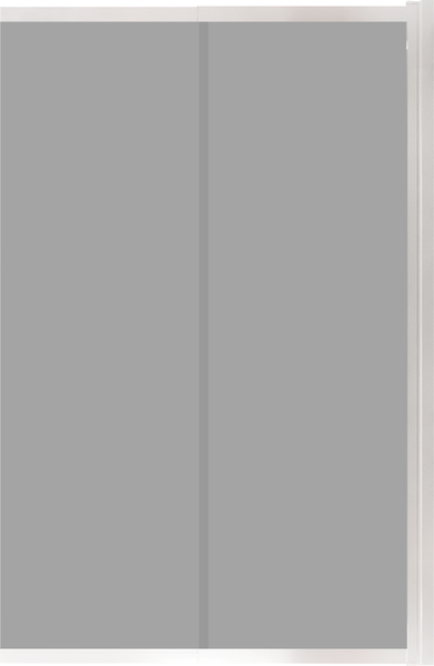 Стеклянная шторка для ванны Benetto Slide Open BEN_801_SL_T - фото