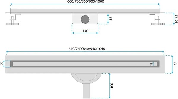 Трап для душа REA G2700