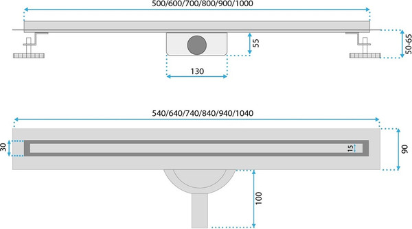 Трап для душа REA G2717