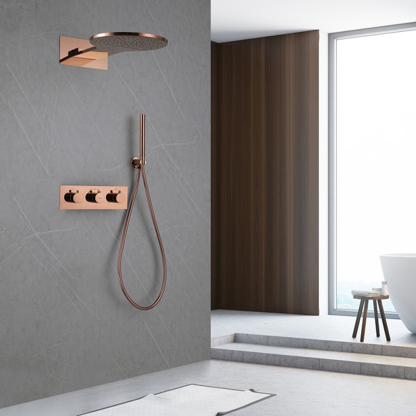 Душевая система со смесителем Abber Wasser Kreis AF8151RG