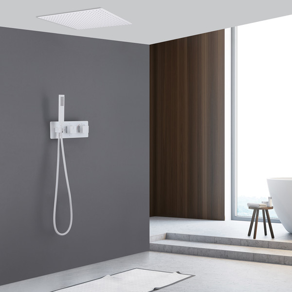 Душевая система со смесителем Abber Daheim AF8255W