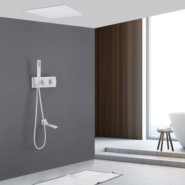 Душевая система со смесителем Abber Daheim AF8254W