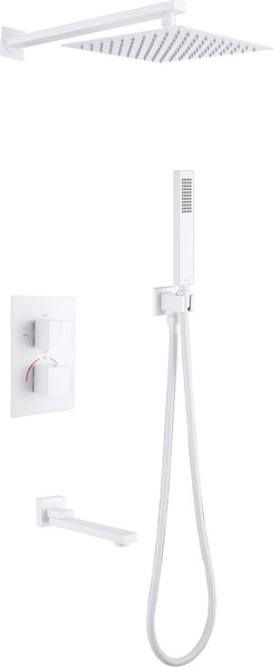 Душевая система со смесителем Abber Daheim AF8250W - фото