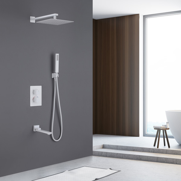 Душевая система со смесителем Abber Daheim AF8250W